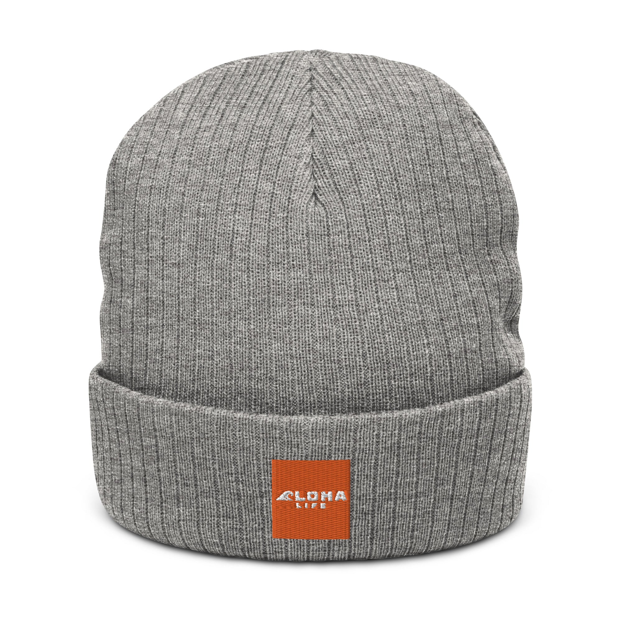 Ribbed knit beanie – alohalife Ribbed knit beanie – alohalife